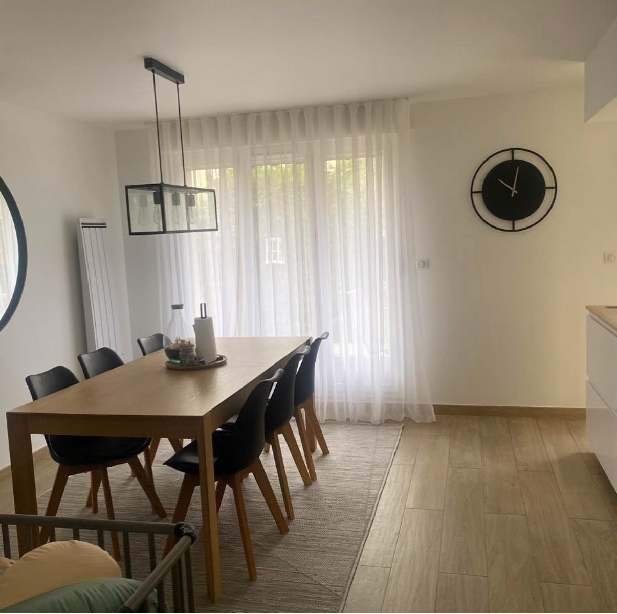 Voilage Tergal Sablé